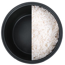 XR-F23 Commercial Rice Cooker 23 L, Large Capacity for 50-80 People, Non-Stick Coating, without Burning, with Warming Function, 2500 W, Removable Washable Non-Stick Bowl, Stainless Steel.